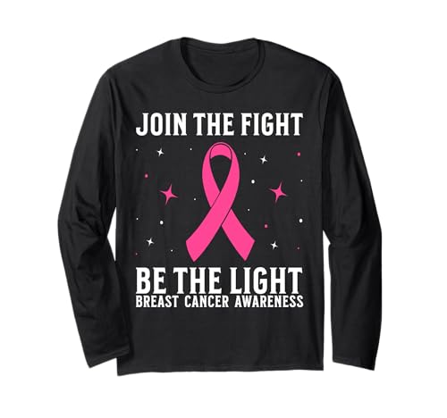 Breast Cancer Support Gifts Breast Cancer Awareness Women Langarmshirt von Flo Design Breast Cancer Awareness Outfits