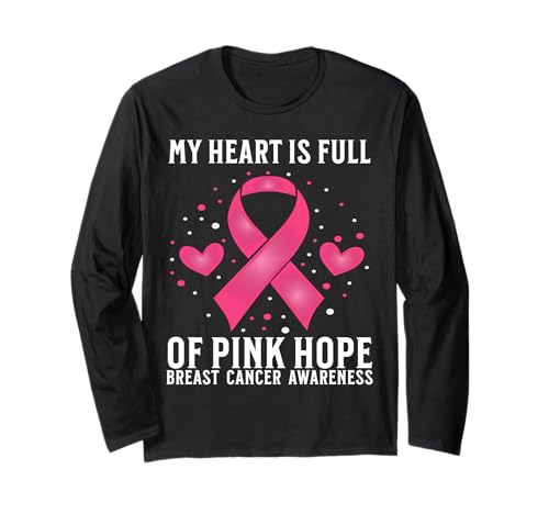 Breast Cancer Support Gifts Breast Cancer Awareness Women Langarmshirt von Flo Design Breast Cancer Awareness Outfits