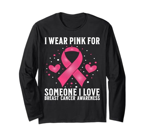 Breast Cancer Support Gifts Breast Cancer Awareness Women Langarmshirt von Flo Design Breast Cancer Awareness Outfits