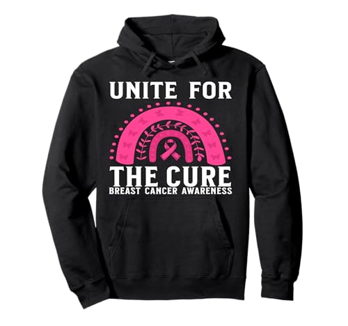 Breast Cancer Support Gifts Breast Cancer Awareness Women Pullover Hoodie von Flo Design Breast Cancer Awareness Outfits
