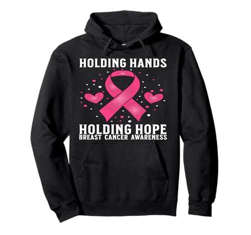 Breast Cancer Support Gifts Breast Cancer Awareness Women Pullover Hoodie von Flo Design Breast Cancer Awareness Outfits