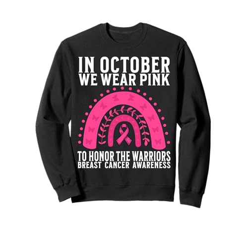 Breast Cancer Support Gifts Breast Cancer Awareness Women Sweatshirt von Flo Design Breast Cancer Awareness Outfits