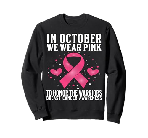 Breast Cancer Support Gifts Breast Cancer Awareness Women Sweatshirt von Flo Design Breast Cancer Awareness Outfits