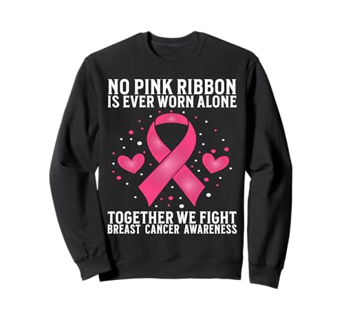Breast Cancer Support Gifts Breast Cancer Awareness Women Sweatshirt von Flo Design Breast Cancer Awareness Outfits
