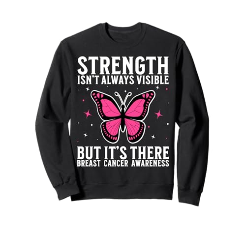 Breast Cancer Support Gifts Breast Cancer Awareness Women Sweatshirt von Flo Design Breast Cancer Awareness Outfits