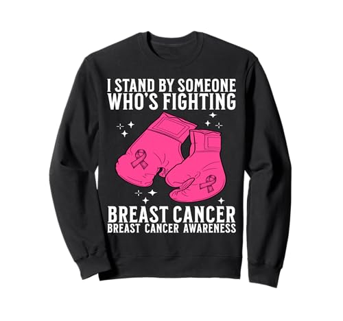 Breast Cancer Support Gifts Breast Cancer Awareness Women Sweatshirt von Flo Design Breast Cancer Awareness Outfits