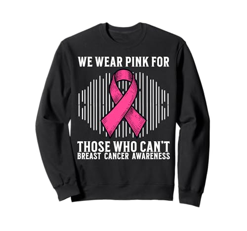 Breast Cancer Support Gifts Breast Cancer Awareness Women Sweatshirt von Flo Design Breast Cancer Awareness Outfits