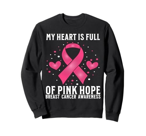 Breast Cancer Support Gifts Breast Cancer Awareness Women Sweatshirt von Flo Design Breast Cancer Awareness Outfits