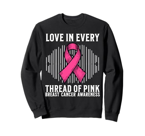 Breast Cancer Support Gifts Breast Cancer Awareness Women Sweatshirt von Flo Design Breast Cancer Awareness Outfits