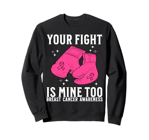 Breast Cancer Support Gifts Breast Cancer Awareness Women Sweatshirt von Flo Design Breast Cancer Awareness Outfits