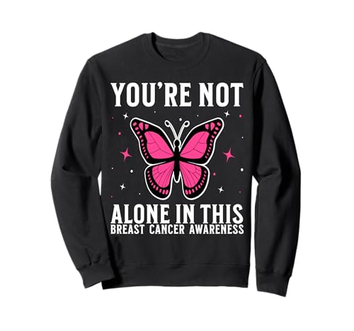 Breast Cancer Support Gifts Breast Cancer Awareness Women Sweatshirt von Flo Design Breast Cancer Awareness Outfits