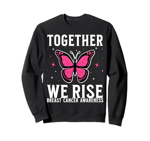 Breast Cancer Support Gifts Breast Cancer Awareness Women Sweatshirt von Flo Design Breast Cancer Awareness Outfits