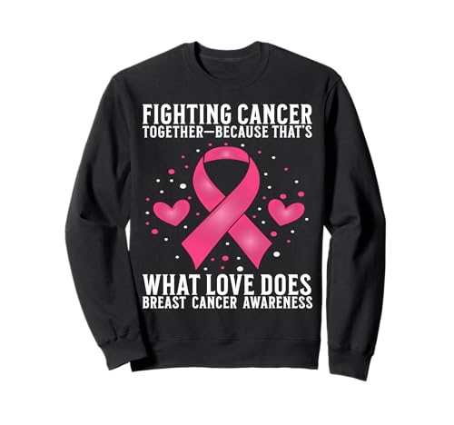 Breast Cancer Support Gifts Breast Cancer Awareness Women Sweatshirt von Flo Design Breast Cancer Awareness Outfits