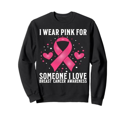 Breast Cancer Support Gifts Breast Cancer Awareness Women Sweatshirt von Flo Design Breast Cancer Awareness Outfits
