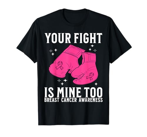 Breast Cancer Support Gifts Breast Cancer Awareness Women T-Shirt von Flo Design Breast Cancer Awareness Outfits