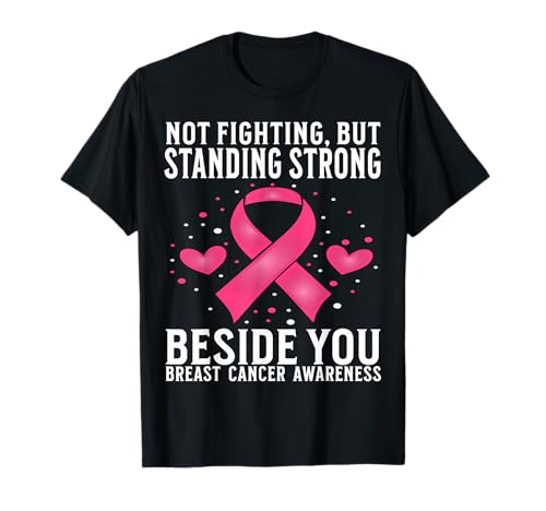 Breast Cancer Support Gifts Breast Cancer Awareness Women T-Shirt von Flo Design Breast Cancer Awareness Outfits