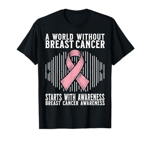 Breast Cancer Support Gifts Breast Cancer Awareness Women T-Shirt von Flo Design Breast Cancer Awareness Outfits