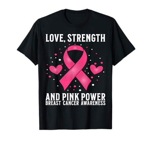 Breast Cancer Support Gifts Breast Cancer Awareness Women T-Shirt von Flo Design Breast Cancer Awareness Outfits