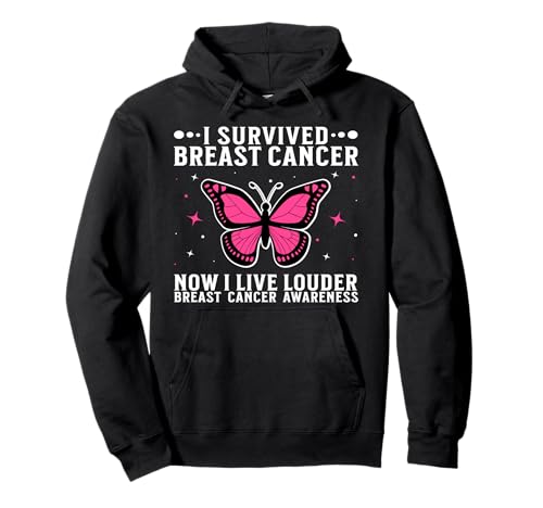 Breast Cancer Survivor Breast Cancer Awareness for Women Pullover Hoodie von Flo Design Breast Cancer Awareness Outfits
