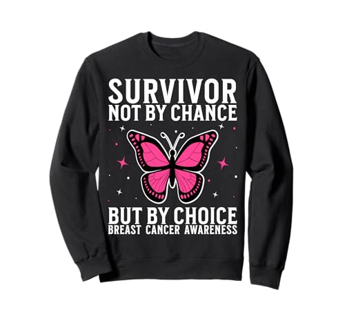 Breast Cancer Survivor Breast Cancer Awareness for Women Sweatshirt von Flo Design Breast Cancer Awareness Outfits