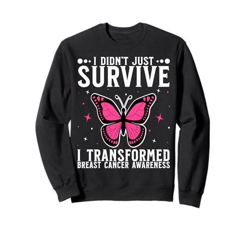 Breast Cancer Survivor Breast Cancer Awareness for Women Sweatshirt von Flo Design Breast Cancer Awareness Outfits