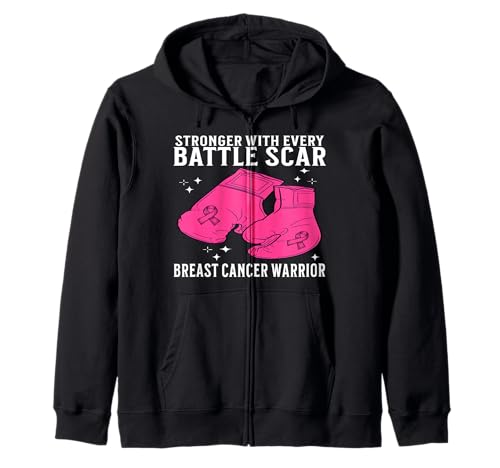 Breast Cancer Warrior Gifts Breast Cancer Awareness Women Kapuzenjacke von Flo Design Breast Cancer Awareness Outfits