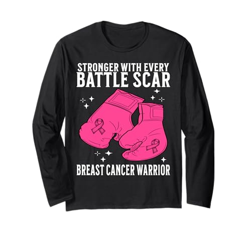 Breast Cancer Warrior Gifts Breast Cancer Awareness Women Langarmshirt von Flo Design Breast Cancer Awareness Outfits