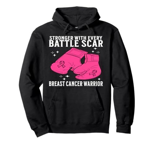 Breast Cancer Warrior Gifts Breast Cancer Awareness Women Pullover Hoodie von Flo Design Breast Cancer Awareness Outfits