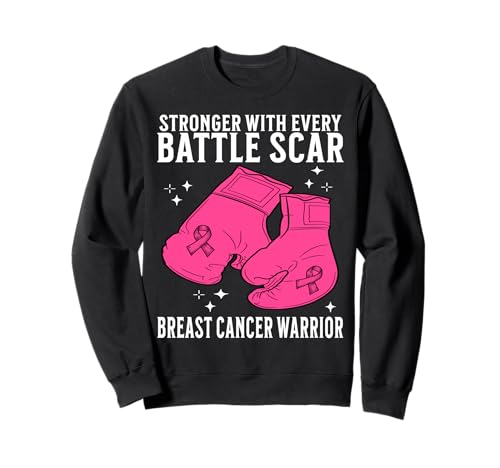 Breast Cancer Warrior Gifts Breast Cancer Awareness Women Sweatshirt von Flo Design Breast Cancer Awareness Outfits