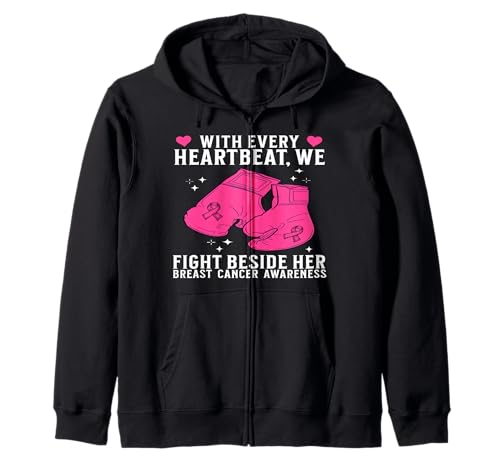 Breast Cancer Women Support Gifts Breast Cancer Awareness Kapuzenjacke von Flo Design Breast Cancer Awareness Outfits