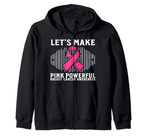 Breast Cancer Women Support Gifts Breast Cancer Awareness Kapuzenjacke von Flo Design Breast Cancer Awareness Outfits