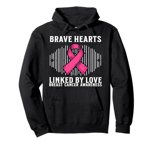 Breast Cancer Women Support Gifts Breast Cancer Awareness Pullover Hoodie von Flo Design Breast Cancer Awareness Outfits
