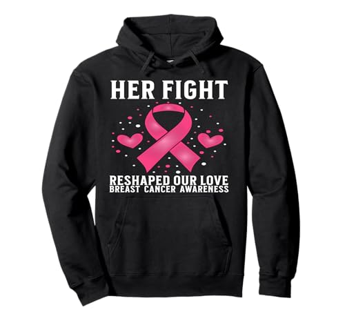 Breast Cancer Women Support Gifts Breast Cancer Awareness Pullover Hoodie von Flo Design Breast Cancer Awareness Outfits
