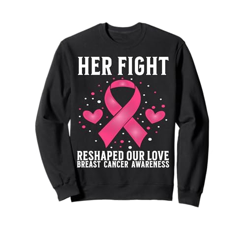 Breast Cancer Women Support Gifts Breast Cancer Awareness Sweatshirt von Flo Design Breast Cancer Awareness Outfits