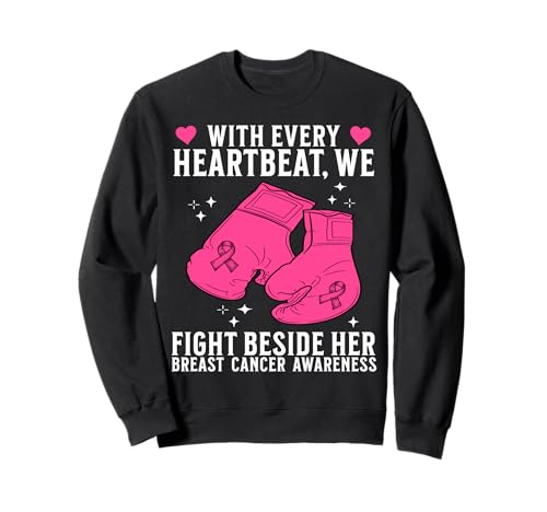 Breast Cancer Women Support Gifts Breast Cancer Awareness Sweatshirt von Flo Design Breast Cancer Awareness Outfits