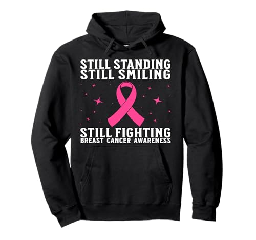 Pink Breast Cancer Awareness for Women Breast Cancer Gifts Pullover Hoodie von Flo Design Breast Cancer Awareness Outfits