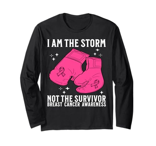 Pink Breast Cancer Shirts for Women Breast Cancer Awareness Langarmshirt von Flo Design Breast Cancer Awareness Outfits