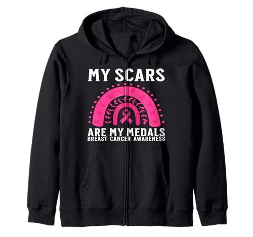 Pink Breast Cancer Survivor Gifts for Woman Breast Cancer Kapuzenjacke von Flo Design Breast Cancer Awareness Outfits