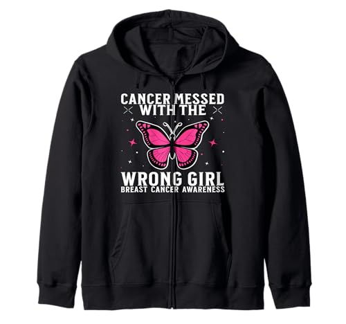 Pink Breast Cancer for Women Breast Cancer Awareness Gifts Kapuzenjacke von Flo Design Breast Cancer Awareness Outfits