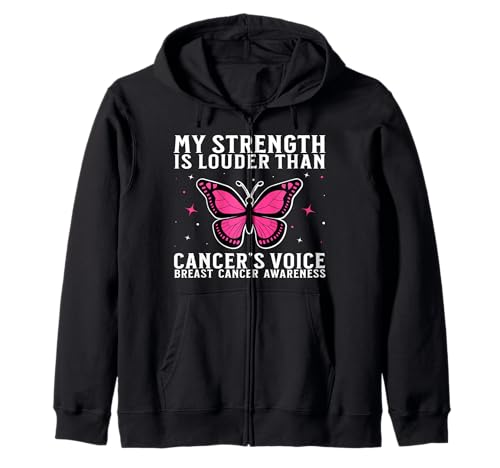 Pink Breast Cancer for Women Breast Cancer Awareness Gifts Kapuzenjacke von Flo Design Breast Cancer Awareness Outfits