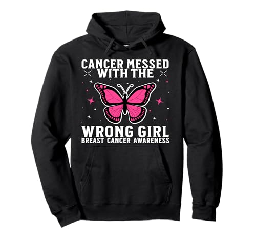 Pink Breast Cancer for Women Breast Cancer Awareness Gifts Pullover Hoodie von Flo Design Breast Cancer Awareness Outfits