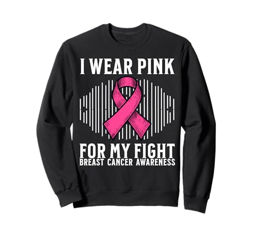Pink Breast Cancer for Women Breast Cancer Awareness Gifts Sweatshirt von Flo Design Breast Cancer Awareness Outfits