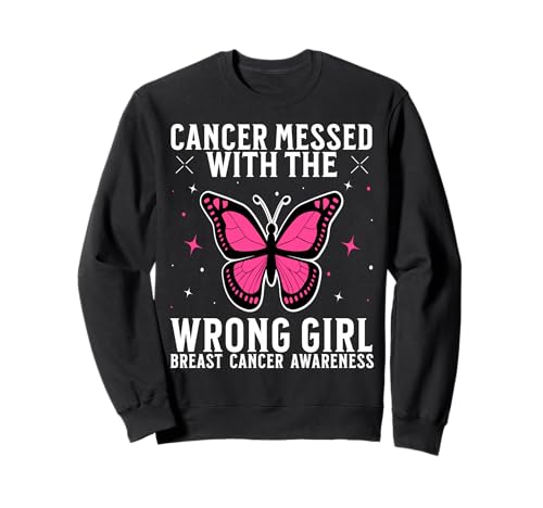 Pink Breast Cancer for Women Breast Cancer Awareness Gifts Sweatshirt von Flo Design Breast Cancer Awareness Outfits