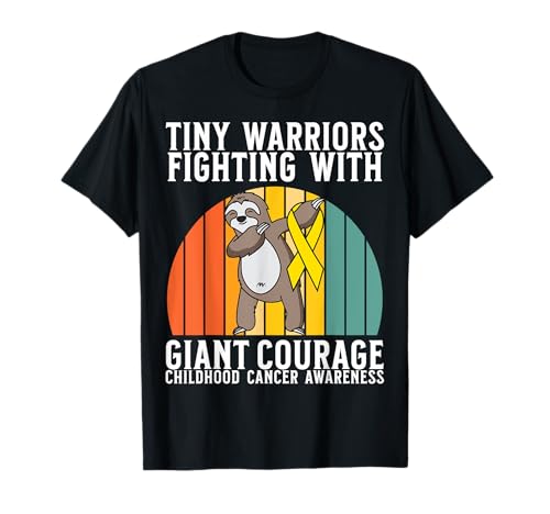 Childhood Cancer Awareness Gifts Items for Kids Warriors T-Shirt von Flo Design Childhood Cancer Awareness Outfits