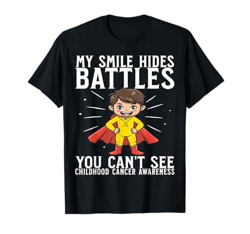 Childhood Cancer Awareness Warriors Gifts Items for Kids T-Shirt von Flo Design Childhood Cancer Awareness Outfits