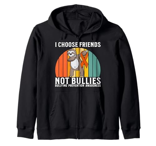 Orange Unity Day Orange Anti Bullying Bully Prevention Kids Kapuzenjacke von Flo Design End Bullying