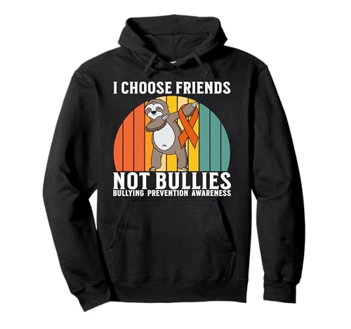 Orange Unity Day Orange Anti Bullying Bully Prevention Kids Pullover Hoodie von Flo Design End Bullying