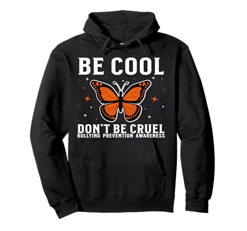 Orange Unity Day Orange Anti Bullying Bully Prevention Kids Pullover Hoodie von Flo Design End Bullying