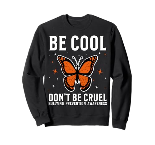 Orange Unity Day Orange Anti Bullying Bully Prevention Kids Sweatshirt von Flo Design End Bullying