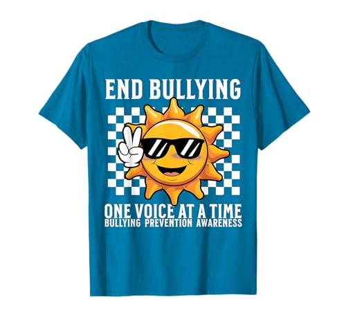Orange Unity Day Orange Anti Bullying Bully Prevention Kids T-Shirt von Flo Design End Bullying